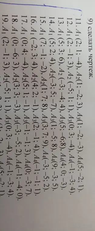 Сделай чертеж к каждому вектору.
