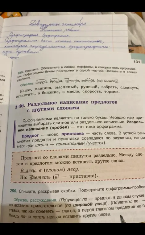 Обозначь в словах морфемы, в которых есть орфограммы, и подчеркни орфограммы-буквы одной чертой.
