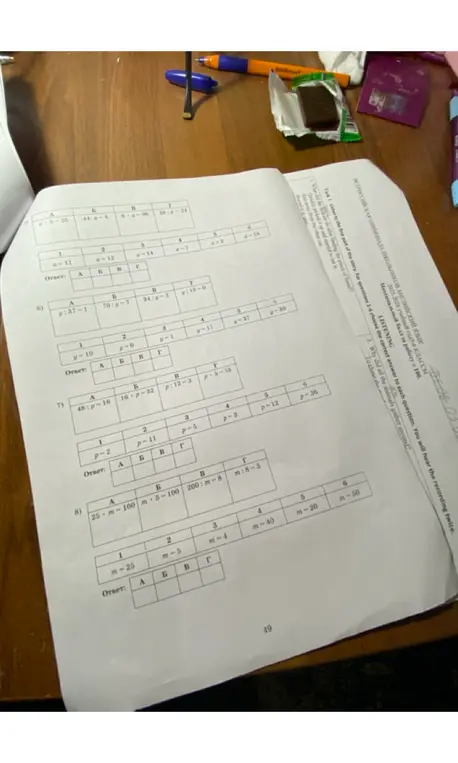 Реши математические задания на уравнения и действия.