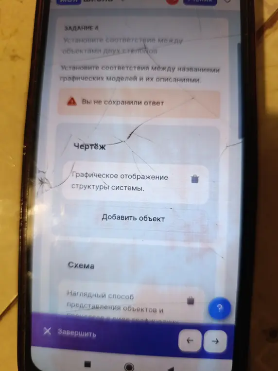 Установи соответствия между названиями графических моделей и их описаниями.