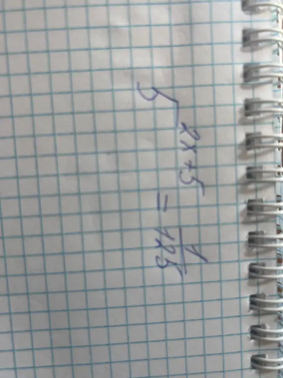 Реши уравнение 5^(2x+5) = 125