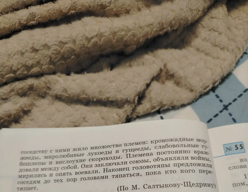 Сделай что-то с текстом.