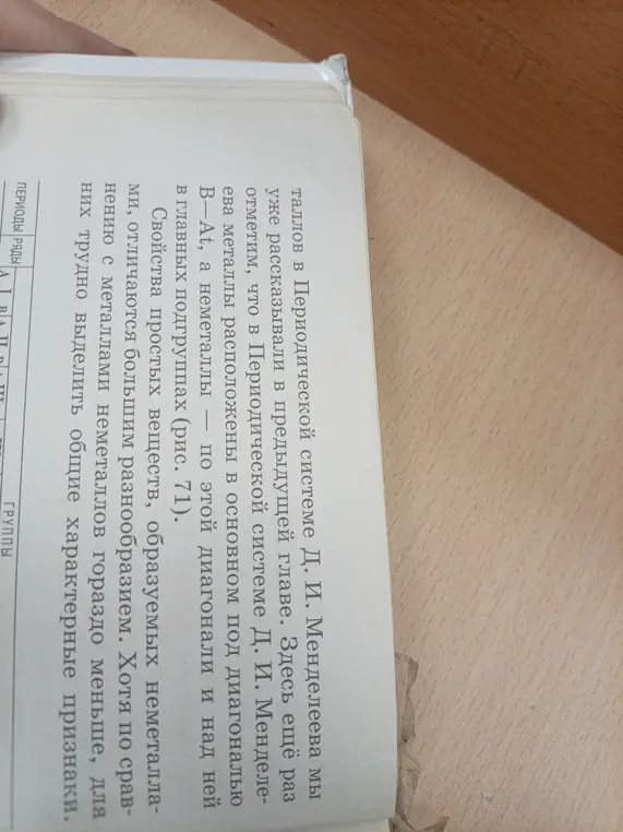 Запиши самое главное про расположение металлов и неметаллов в Периодической системе.