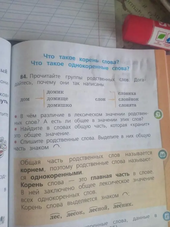 Прочитай группы родственных слов, объясни, почему они так написаны, спиши родственные слова и выдели в них общую часть знаком.