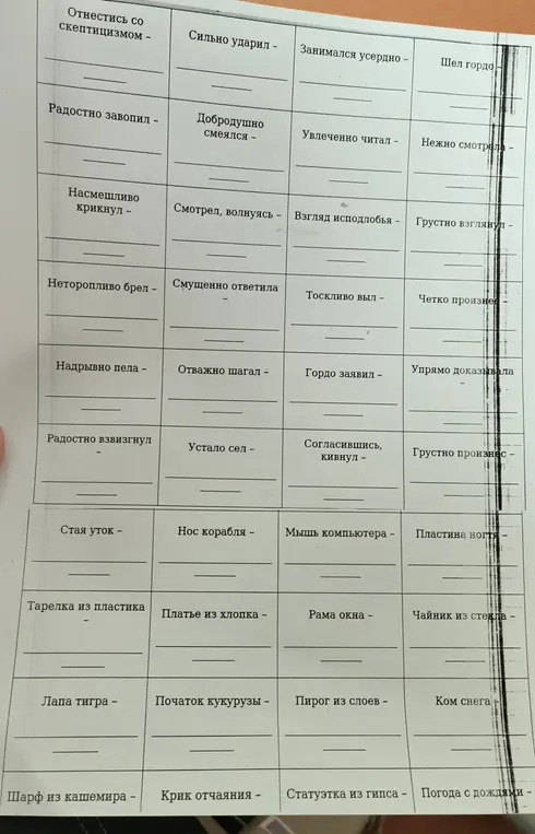 Составь словосочетания из слов "управление" и "согласование", где одно слово управляет другим.