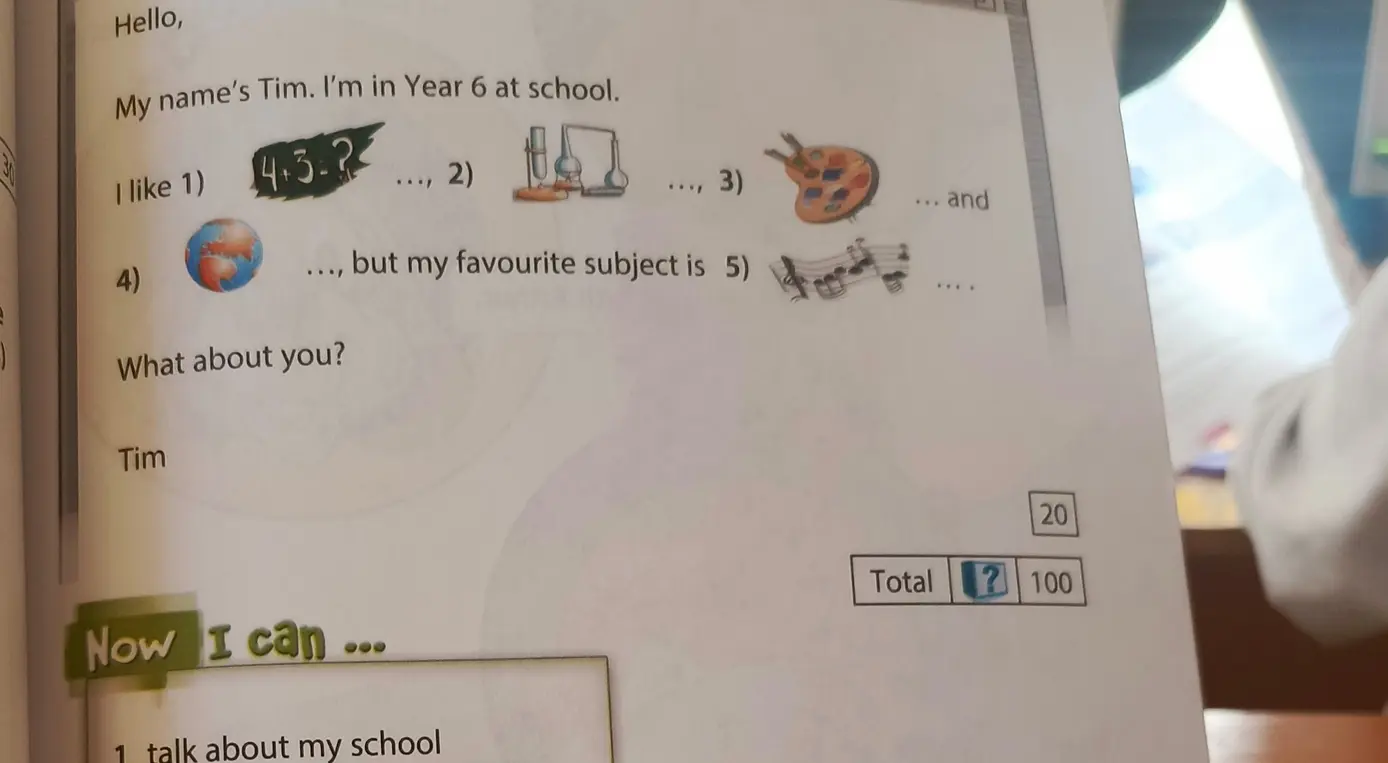 Вычисли результат выражения 4 + 3 = ? и узнай, какое число нужно прибавить к 20, чтобы получилось 100.