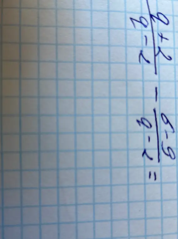 Приведи к общему знаменателю и упрости выражение (a+2)/(a-2) - (a-2)/(a+2)