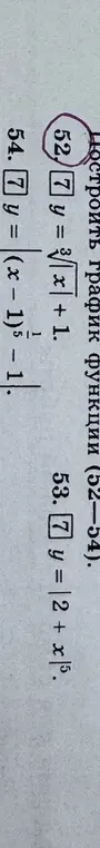 Построй график функции: y = 3x + 1.