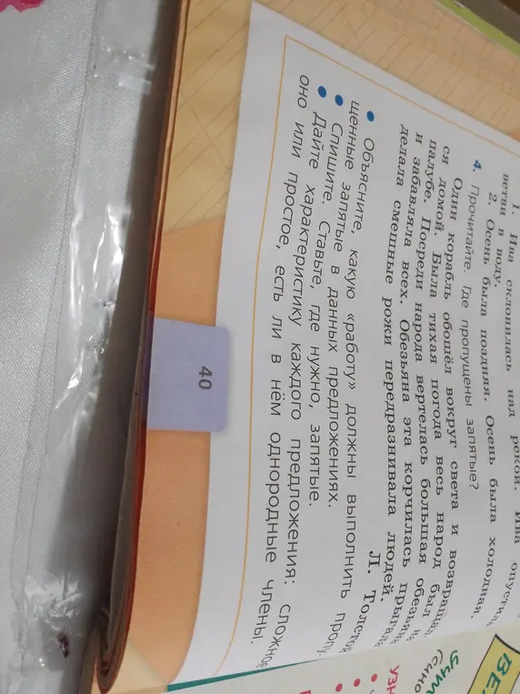 Объясни, какую роль играют запятые в данных предложениях.