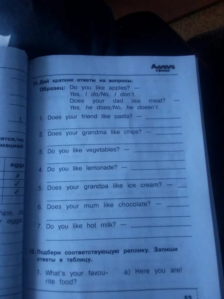 Дай краткие ответы на вопросы.