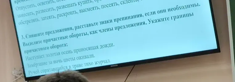 Спишите предложения, расставьте знаки препинания, если они необходимы. Выделите причастные обороты, как члены предложения. Укажите границы причастного оборота.