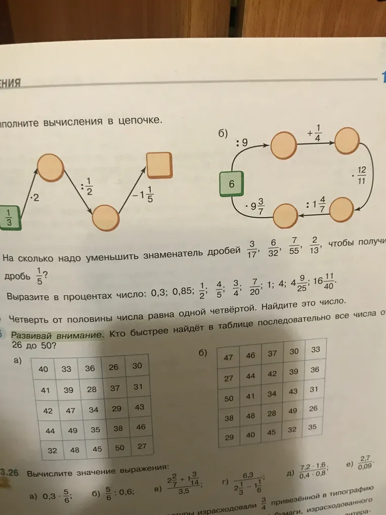 Выразить в процентах числа 4/5, 3/4, 7/20