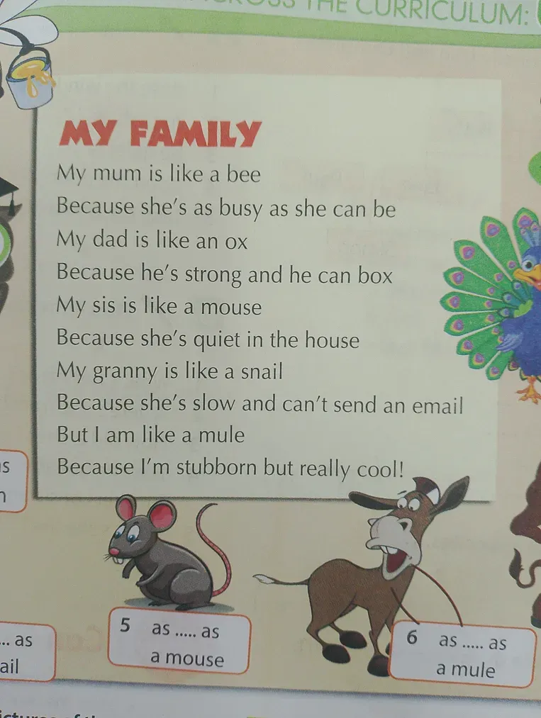 Переведи текст "MY FAMILY" на русский язык