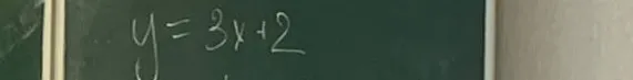 Постройте график функции y = 3x + 2