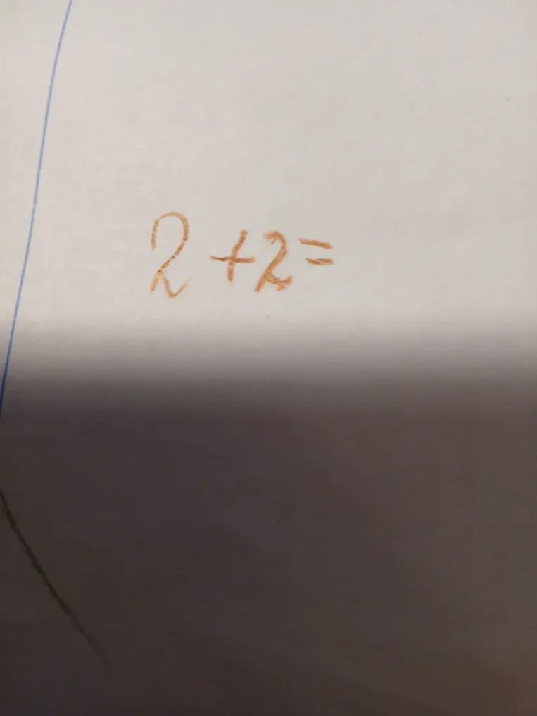 Решите уравнение 2+2=