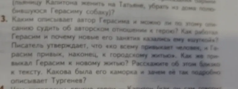 Каким описывает автор Герасима и можно ли по этому описанию судить об авторском отношении к герою?