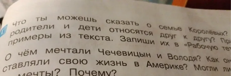 О чем мечтали Чечевицын и Володя? Как они представляли свою жизнь в Америке?