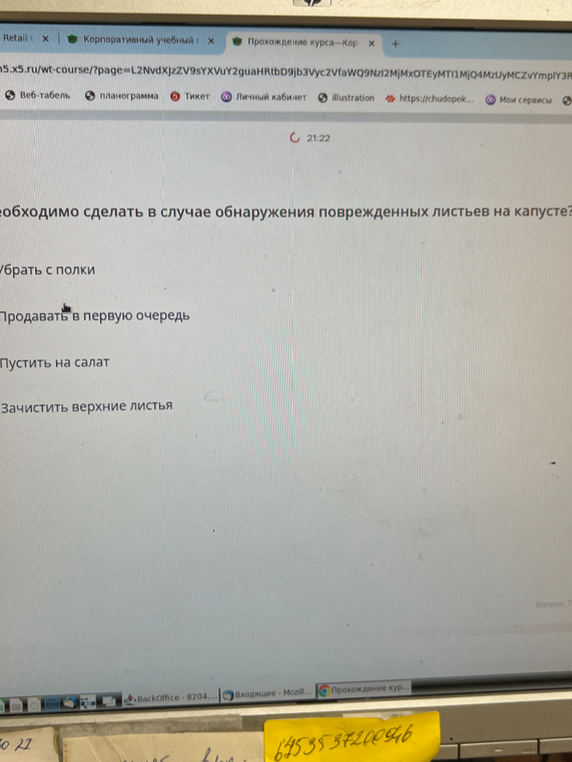 Что необходимо сделать в случае обнаружения поврежденных листьев на капусте?