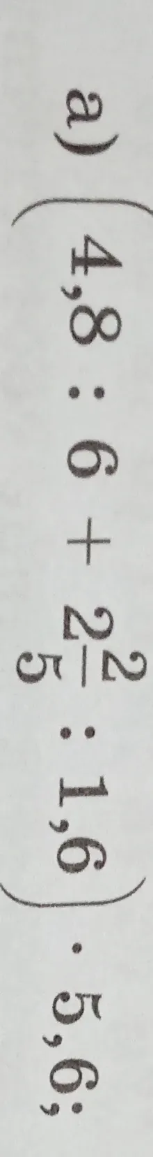 Вычислите выражение: $(48,6 \cdot 6 + 22,5 : 1,6) \cdot 5,6$