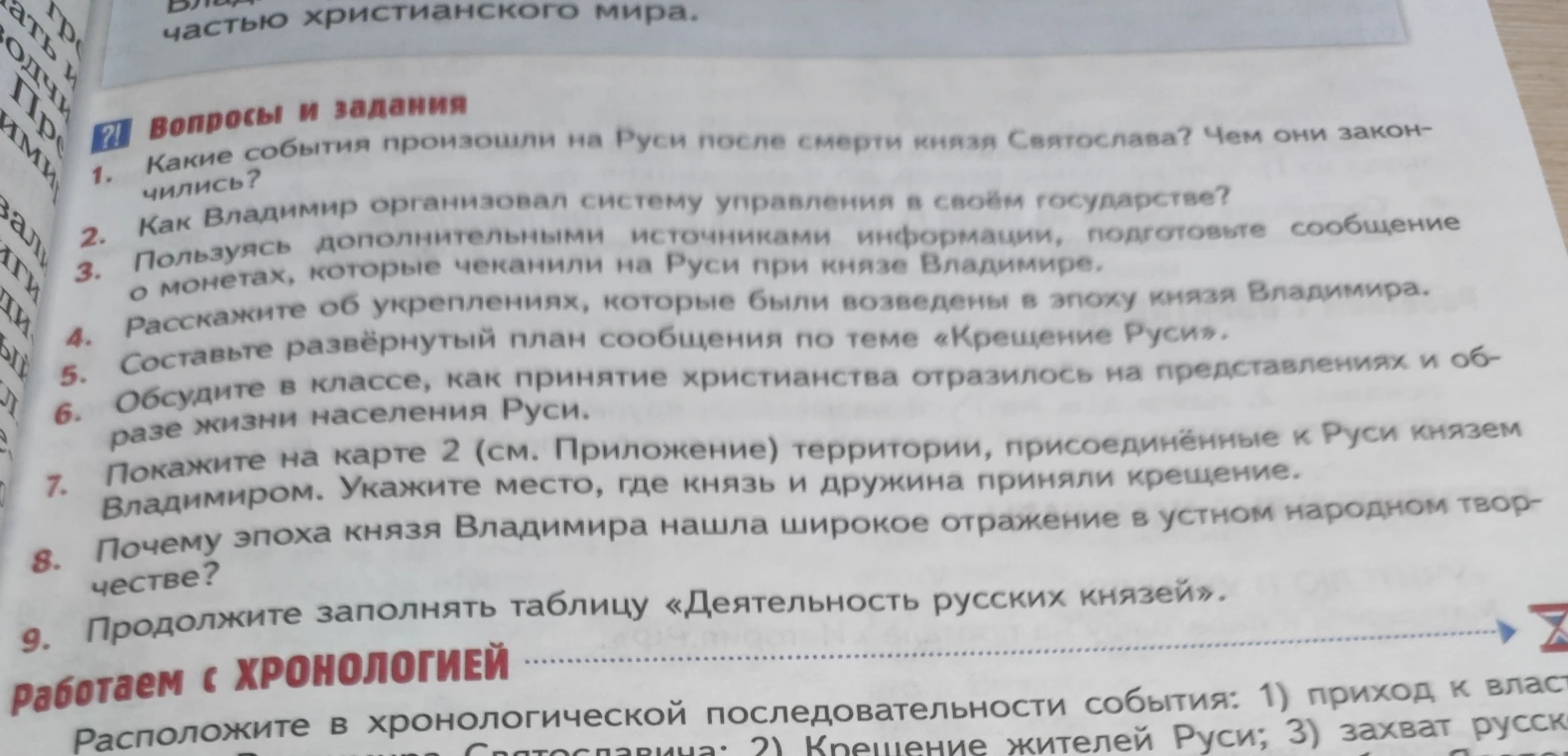 Какие события произошли на Руси после смерти князя Святослава? Чем они закончились?