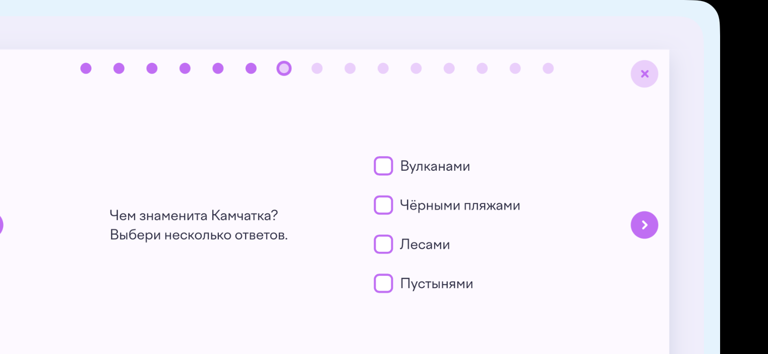 Чем знаменита Камчатка? Выбери несколько ответов.
