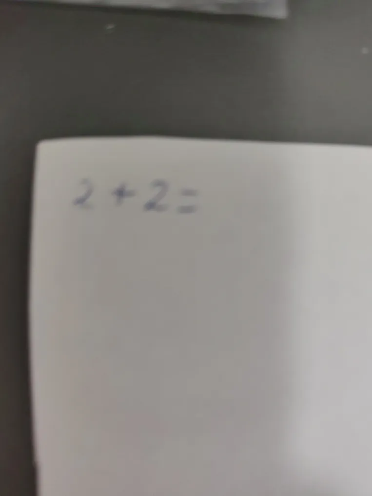 Решите уравнение 2+2=?
