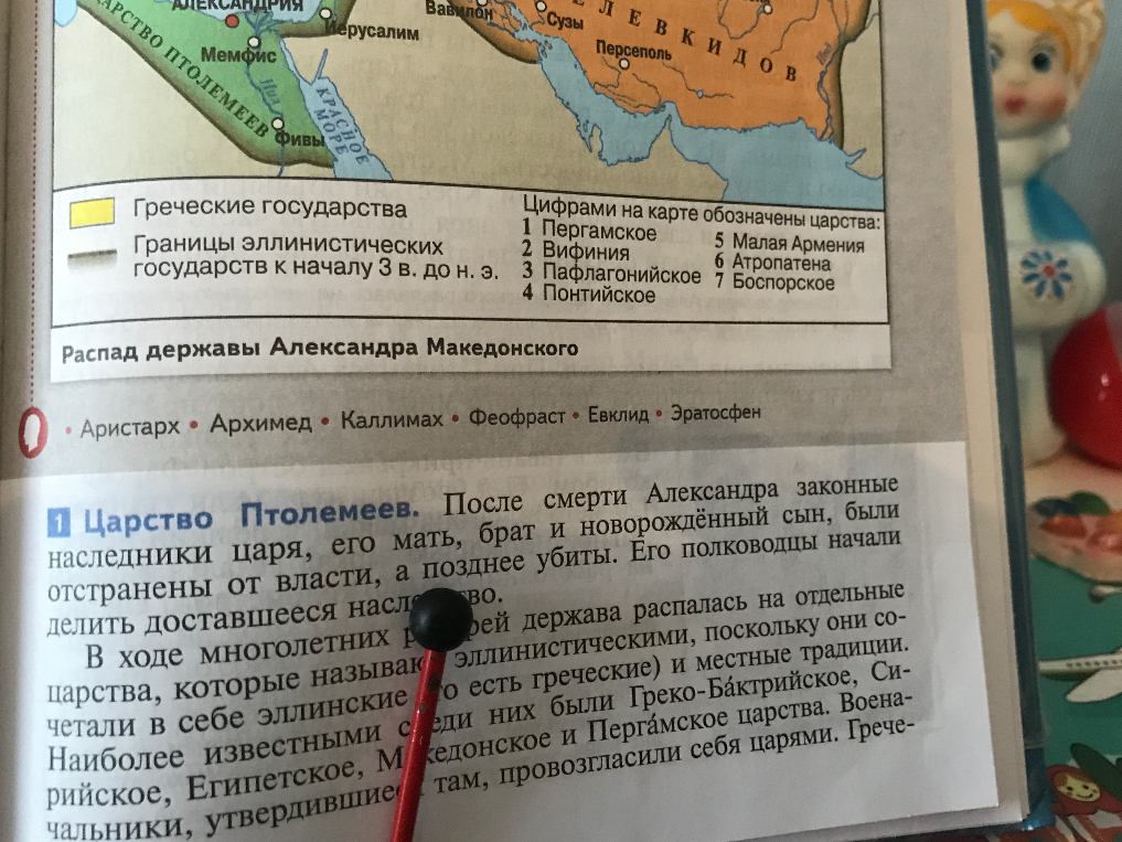 Прочитай и кратко перескажи текст про Царство Птолемеев.