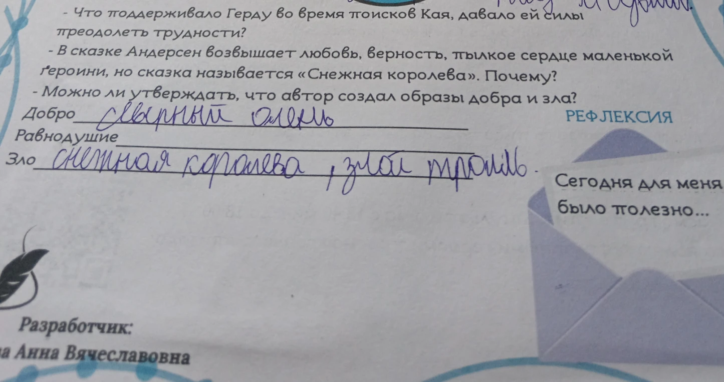 Что поддерживало Герду во время поисков Кая, давало ей силы преодолеть трудности?