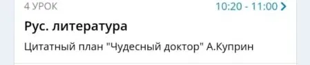 Цитатный план "Чудесный доктор" А. Куприн