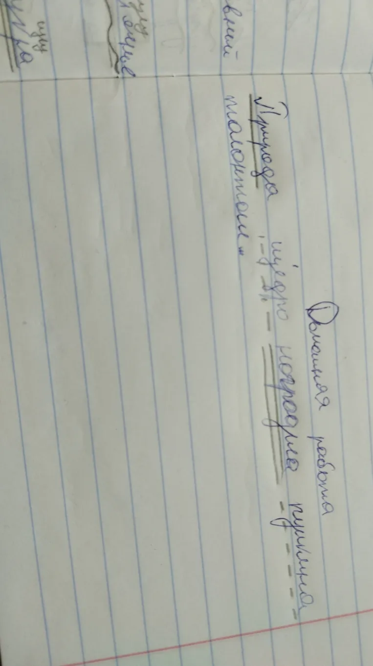 зделать синтаксический разбор Природа щедро наградила пушкина талантом