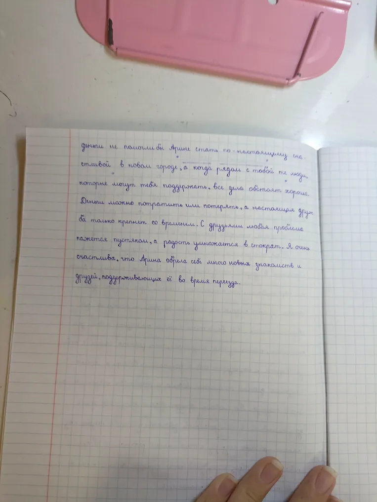 Проверь сочинение на тему 'Не имей сто рублей, а имей сто друзей' на наличие ошибок.