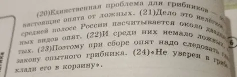 Выпиши из 23-го предложения все формы имён прилагательных с именами существительными, к которым они относятся. Укажи число, род (если есть), падеж одной из форм имени прилагательного (на выбор).