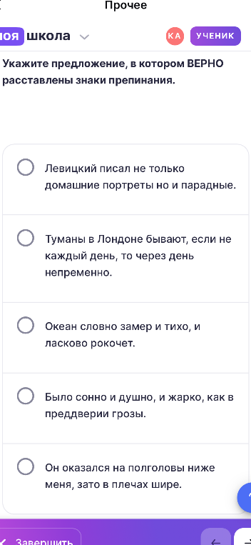 Укажите предложение, в котором ВЕРНО расставлены знаки препинания.