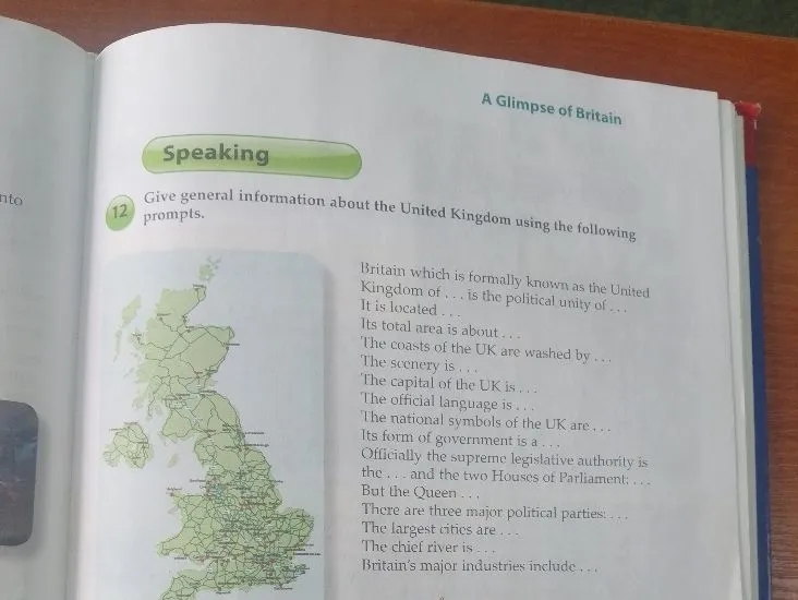 Give general information about the United Kingdom using the following prompts.