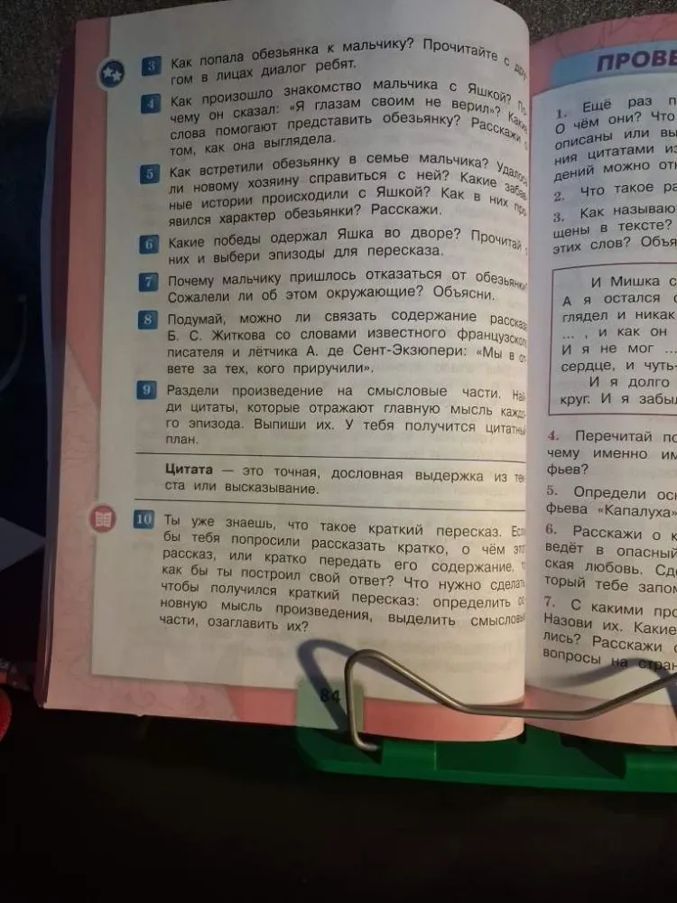 Название рассказа про обезьянку