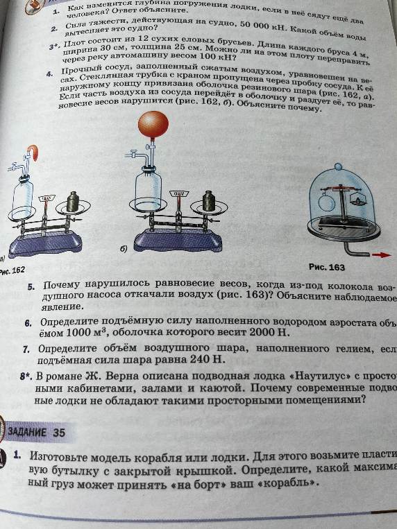 Как изменится глубина погружения лодки, если в неё сядут ещё два человека? Ответ объясните.