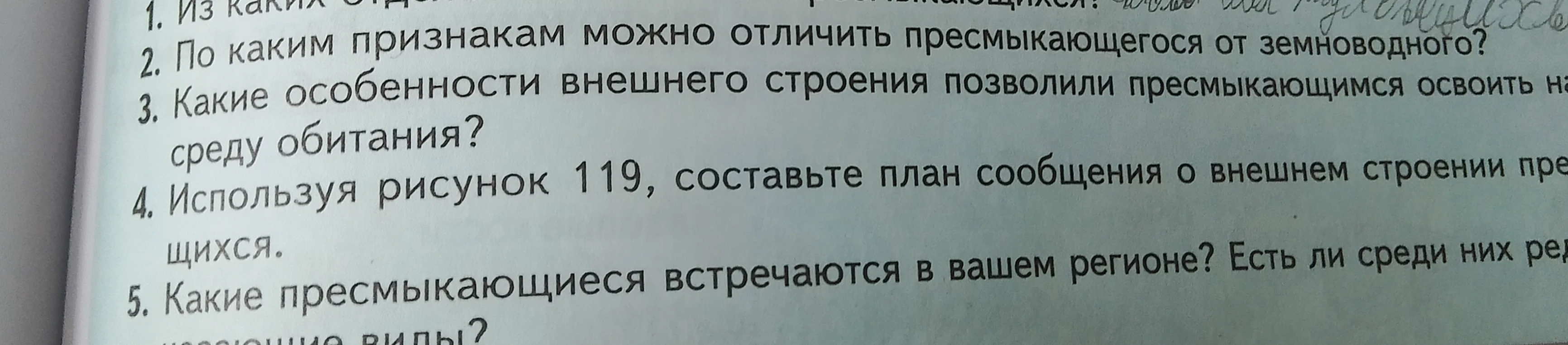 По каким признакам можно отличить пресмыкающегося от земноводного?