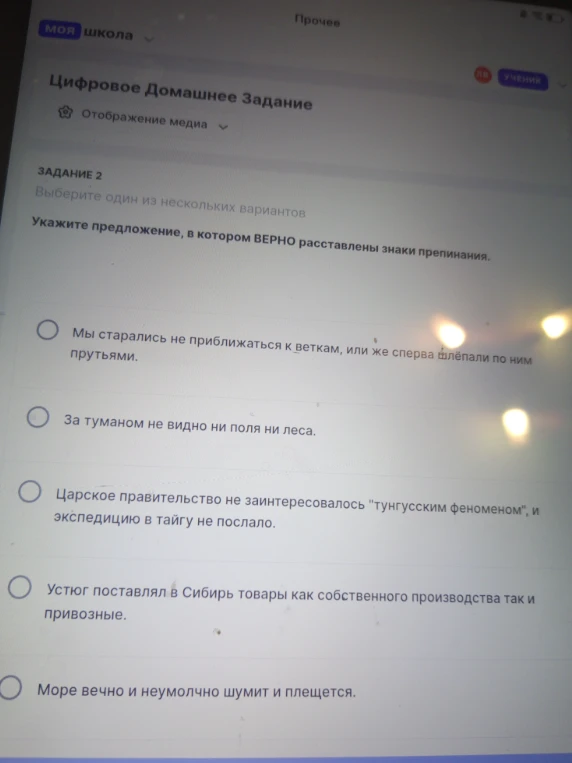 Укажите предложение, в котором ВЕРНО расставлены знаки препинания.
