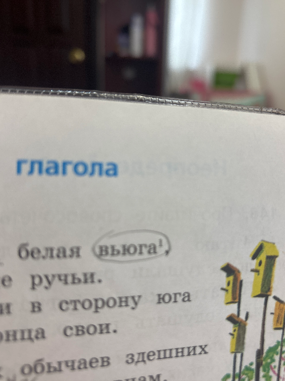 Выполните фонетический разбор слова вьюга¹