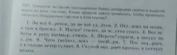 Спишите, вставляя пропущенные буквы, раскрывая скобки и выделяя корни во всех глаголах. Какие правила нужно применить, чтобы правильно написать безударные гласные в этих корнях?