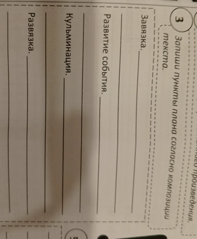 Запиши пункты плана согласно композиции текста по рассказу Б. С. Житкова про обезьянку