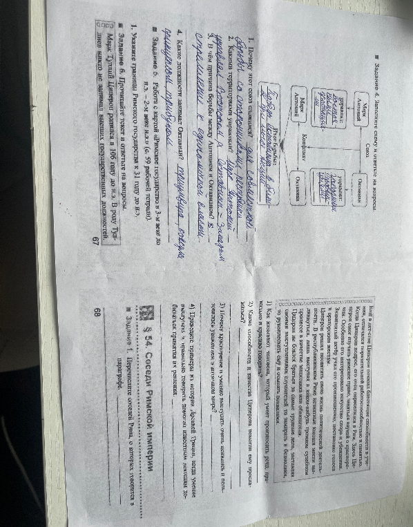 Задание 4. Заполните схему и ответьте на вопросы. Задание 6. Прочитайте текст и ответьте на вопросы.
