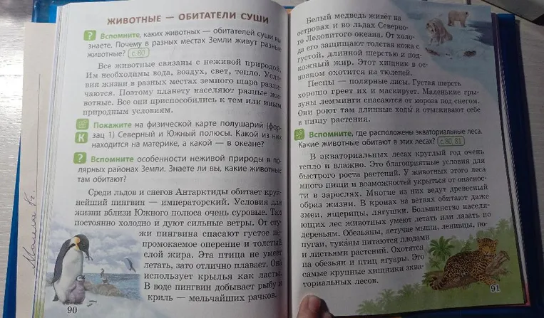 Сделай краткий пересказ текста 'Животные — обитатели суши'