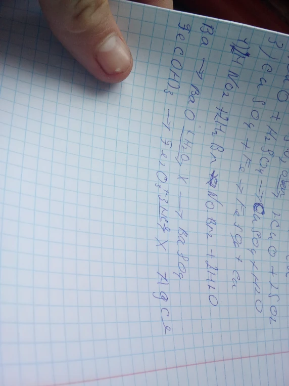 Напишите уравнения реакций: MnO2+HBr, цепочки Ba -> BaO -> ... -> BaSO4 и Fe(OH)3 -> Fe2O3 -> ... -> AgCl