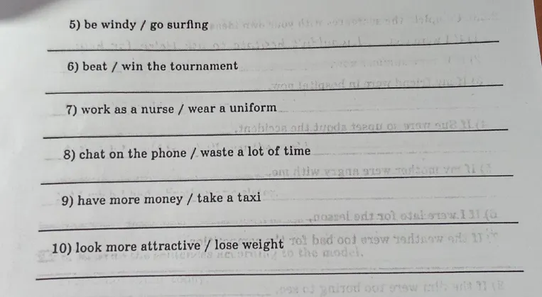 2.2.4. Make up sentences according to the model.
