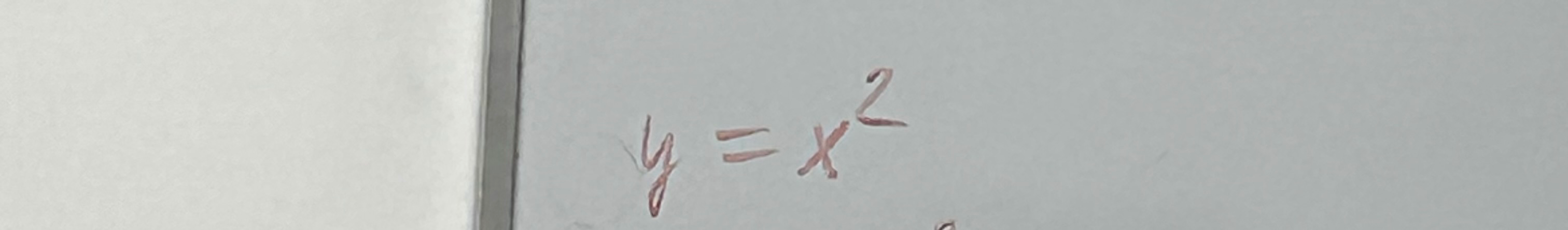 Построить график функции y = x²