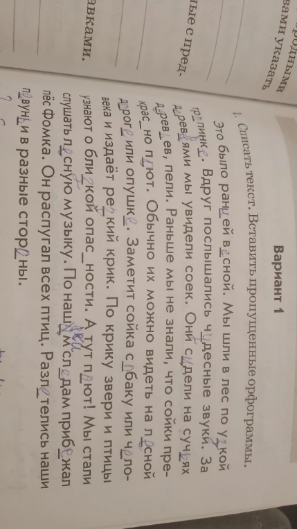 Найти в тексте слова с орфограммой "Непроизносимые согласный в корне слова".