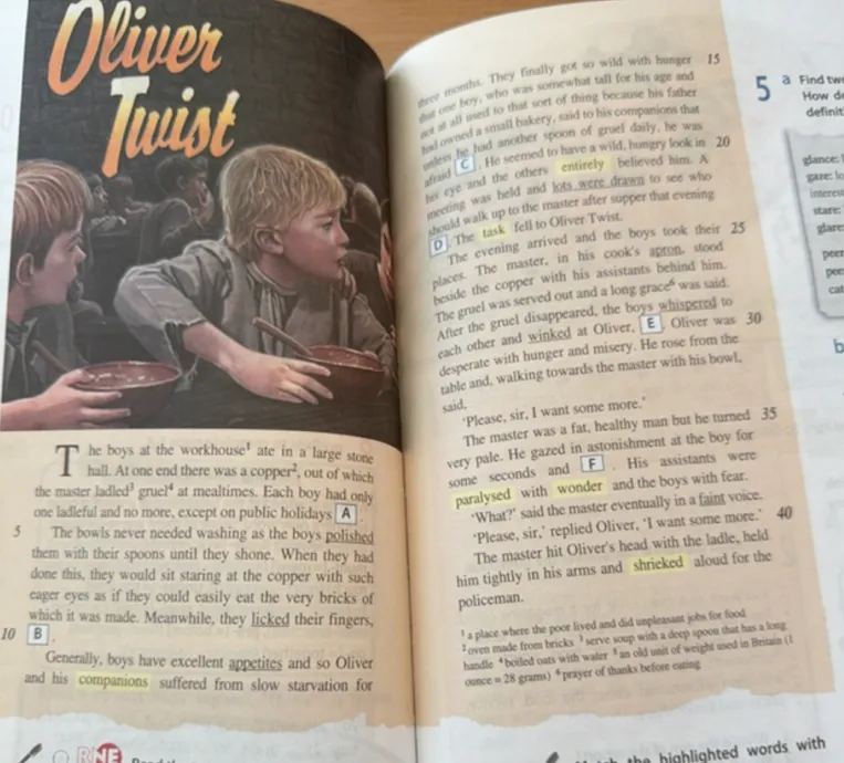 Перевод текста Oliver Twist