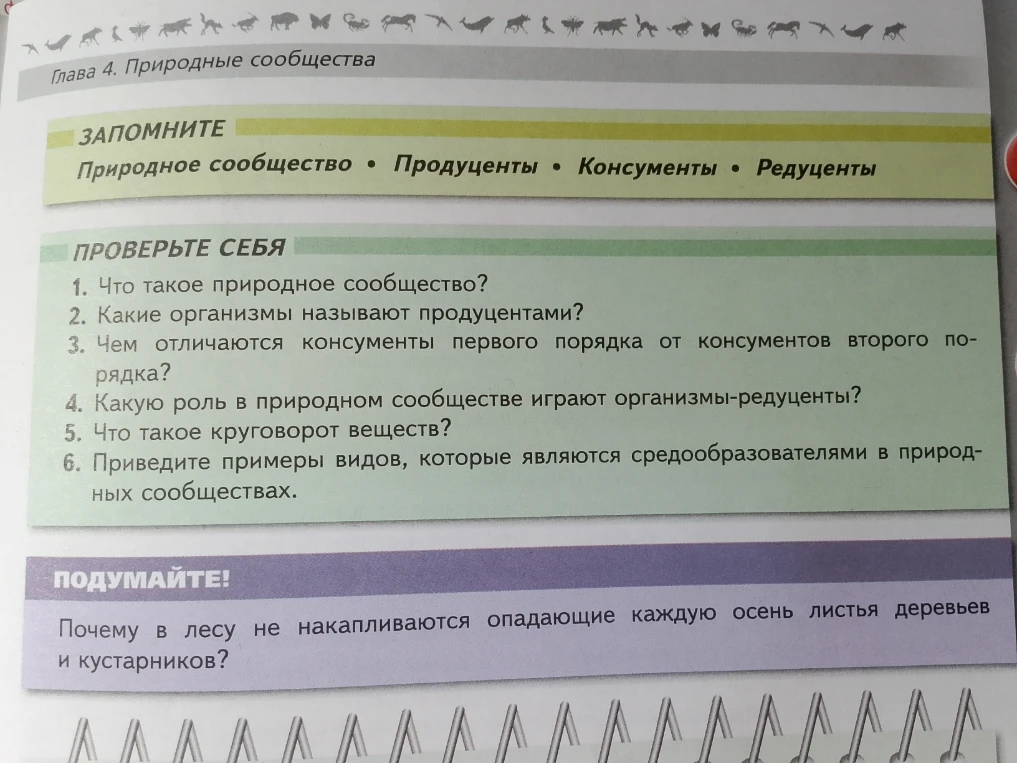 1. Что такое природное сообщество?
