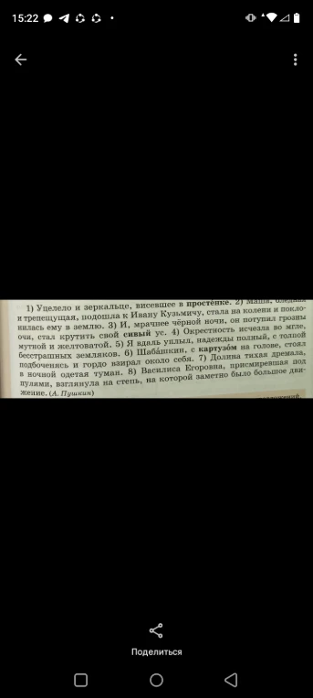 1) Уцелело и зеркальце, висевшее в простенке.
